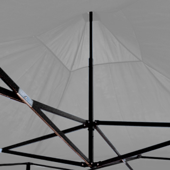 TOLDO PUBLICITARIO 3*3 MTS COLOR BLANCO